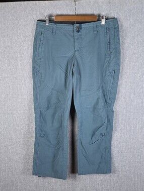 Kuhl Spire Roll Up Pants Blue Sz 12 Short Hiking/Outdoors